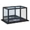 Black Football Display Case With Mirrored Back by Studio D&#xE9;cor&#xAE;